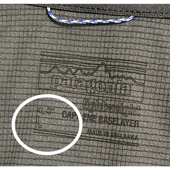 PATAGONIA Pullover Women’s Large Gray Capilene Base Layer Zip Outdoors Nature - Picture 6 of 6